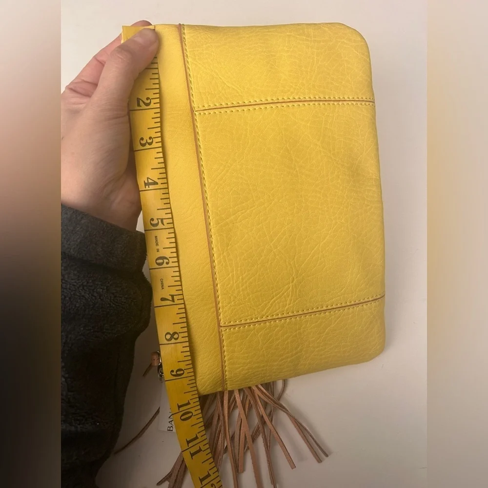 Banana Republic Pouch Clutch Bag with Tassel